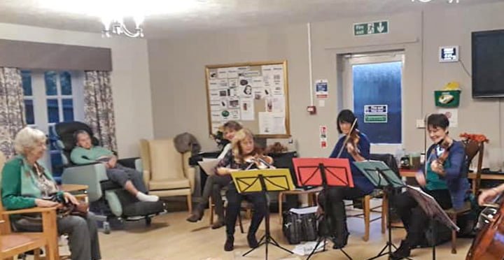 The English Symphony Orchestra Visits Holmer Manor